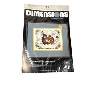 dimensions counted cross stitch kit lessons of love‎ 3549